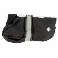 Danish Design 2 in 1 Ultimate Dog Coat in Grey and Black 35cm