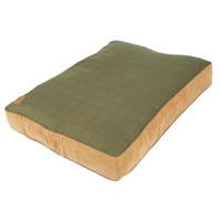 danish design hunter green tweed box dog duvet w 125cm x d 79cm x h 14 ...