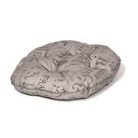 Danish Design Maison Antique Grey Quilted Dog Mattress W 84cm