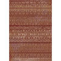 dayton red aztec traditional rug