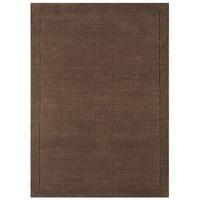 Davenport Chocolate Brown Wool Rug