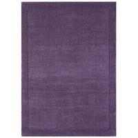 davenport purple wool rug