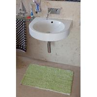 danube green bathroom mat