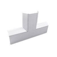 dado trunking flat tee white e481241