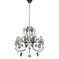 dana chandelier chrome iron framecrystal 6 arm