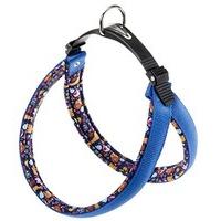 Daytona Fantasy 5 Nylon Harness Blue 50-58cm (Pack of 2)