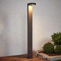 Dark grey LED aluminium bollard lamp Ksenia