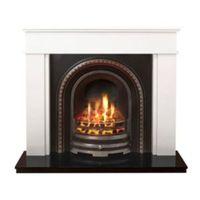 Daventry Black Manual Control Inset Gas Fire Suite