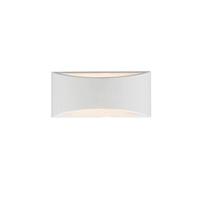 Dar HOV372 Hove White Plaster 2 Light Large Wall Light