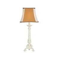 Dar RUT4233/X Ruth Cream and Gold Table Lamp with Shade