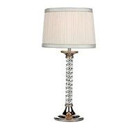 Dar WAS4238 Washington Polished Nickel Table Lamp