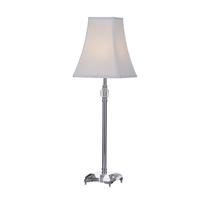 dar noe4208 noel chrome amp crystal table lamp with cream shade