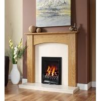Darwin Wooden Fireplace Package with Avantgarde Gas Fire