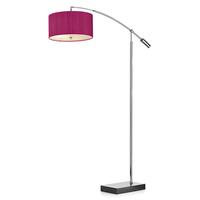 dar zar49 ren1603 ren195 zaragoza floor lamp with pink shade