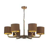 Dar SLO0600/GD Sloane Dual Mount Pendant with Shades