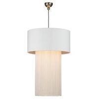 Dar REM2015/1F + GAR6563 Rembrandt Suspension With Ivory Shade