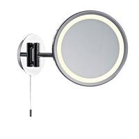 Dar GIB93 Gibson Round Illuminated Magnifying Bathroom Mirror