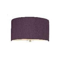 Dar REN0758 Renoir Blackcurrant Silk Modern Wall Light