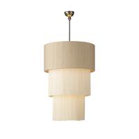 Dar GAR8663 + REM2001/2F Rembrandt Bronze Suspension With Shade