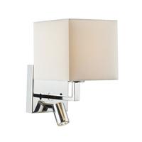 dar anv0750l s1106 anvil wall light with task lamp and shade