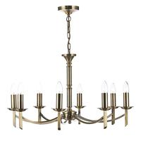 dar amb0875 ambassador 8 light dual mount ceiling pendant