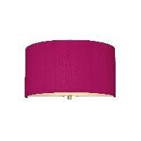 Dar REN0703 Renoir Hot Pink Silk Modern Wall Light