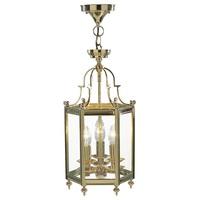 Dar MOO0340 Moorgate Polished Brass Lantern