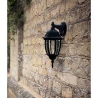 Dar HAM1622 Hambro Black Outdoor Wall Bracket