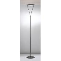 dar opu4967 opus black chrome floor lamp