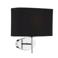 dar pad0750s1077 padova wall lamp with black shade
