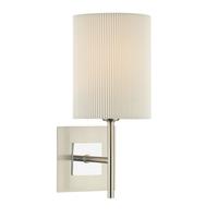 Dar SIC0746/S1068 Sicily 1 Light Wall Lamp With White Shade
