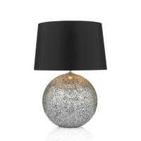 dar gli4232 glitter medium crackled glass table lamp