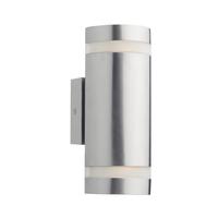 Dar WES2144 Wessex LED Outdoor Stainless Steel Double Wall Light