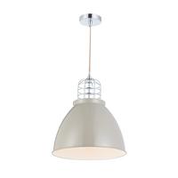 Dar SEY0139 Seymour 1 Light Ceiling Pendant Putty