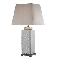 dar eve4232 s1101 evelyn table lamp with ivory shade