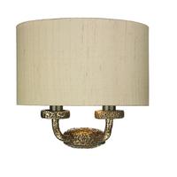 Dar SLO3000/GD Sloane Wall Light with Shade