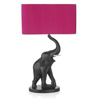 Dar TAN4222 + ZOF1203/WH Tantor Table Lamp with Shade