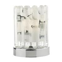 Dar ELF4150 Elf Polished Chrome and Glass Touch Lamp