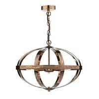 dar sym0364 symbol 3 light ceiling pendant in dappled copper