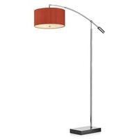 dar zar49 ren1611 ren195 zaragoza floor lamp with orange shade