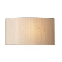 Dar ASC0799/01 Ascott 1 Light Wall Washer with Taupe Shade