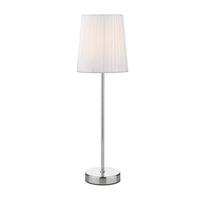 dar zor4150 zorro polished chrome table lamp base only