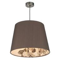 Dar ZUC1889 + JOS6563 Zucarro Suspension with Nutmeg Shade