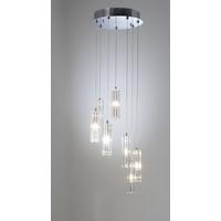 dar gal3450 galileo 7 light hanging ceiling pendant