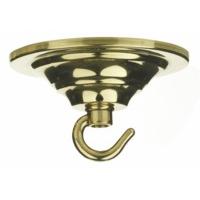 Dar ACC5 Polished Brass Hook Plate