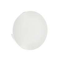 Dar ARG0768 Argo Minimalistic Aluminium & White Round LED Wall Light