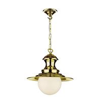 Dar EP0140 Baby Station Lamp Brass Traditional Pendant