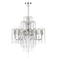 dar dan0638 daniella 6 light nickel ceiling pendant