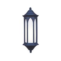 Dar WR22/LE Winchester Black Outdoor Wall Light IP44