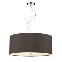 dar ren1729 renoir nutmeg silk modern 60cm 3 light pendant